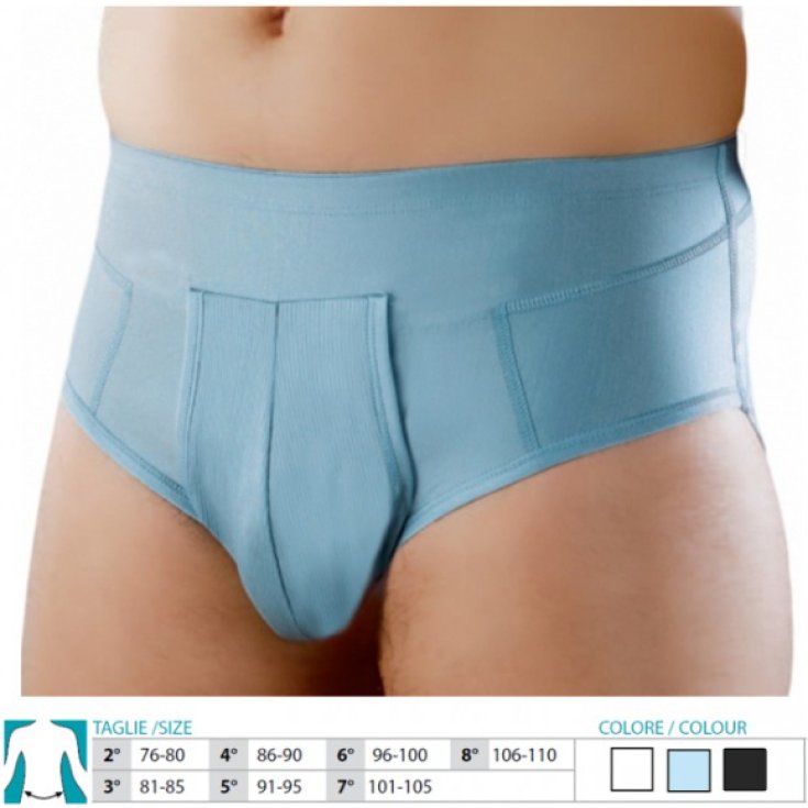 Slip Ernia Cotone Antracite Tg.6 Orione 515