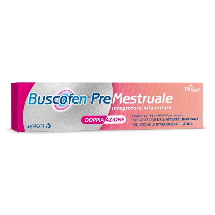 Buscofen® Premestruale Sanofi 15 Compresse Buscofen® Premestruale Sanofi 15 Compresse