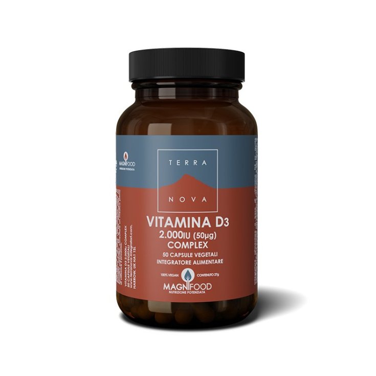 Terranova Complesso di Vitamina D3 50 Capsule