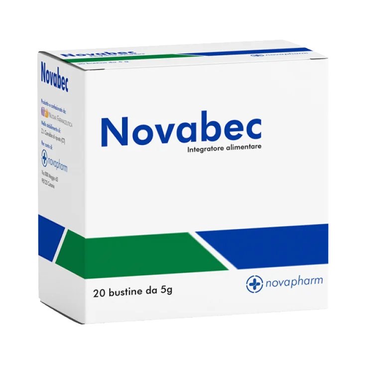 Novabec Nova Pharm 20 Bustine Novabec Nova Pharm 20 Bustine