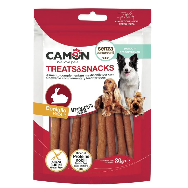 Snack Sticks Affumicati di Coniglio - 80GR