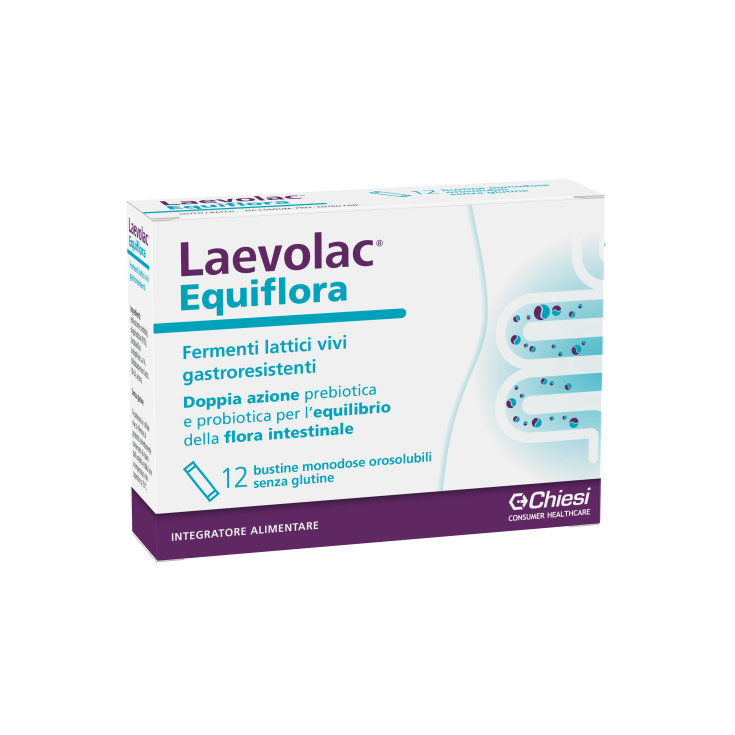 Laevolac Equiflora Chiesi 12 Bustine Orosolubili