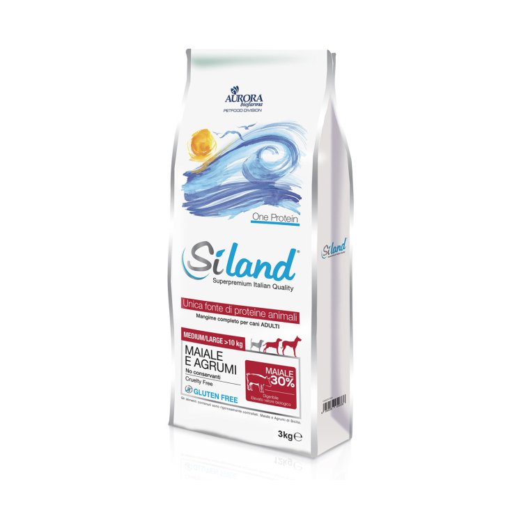 Siland Superpremium Adult Medium & Large con Maiale e Agrumi - 3KG