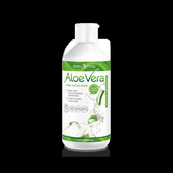 Aloe Vera Succo Premium Erba Vita 500ml