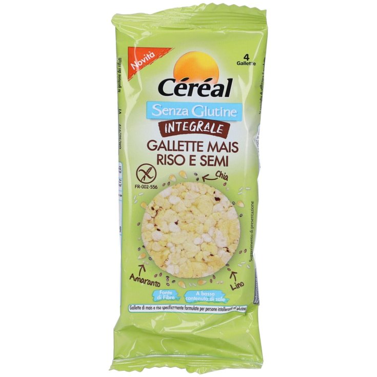 Gallette Mais&nbsp;Riso e Semi C&eacute;r&eacute;al 11g
