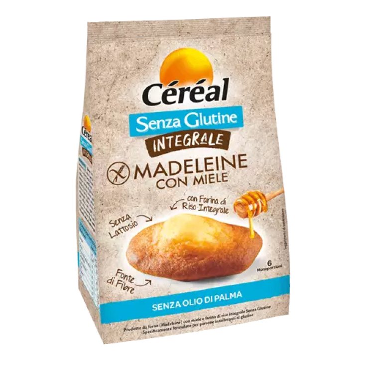 Madeleine con Miele Integrali C&eacute;r&eacute;al 170g