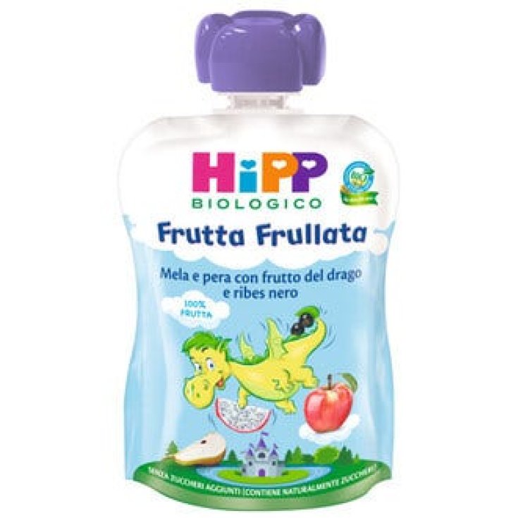 Frutta Frullata HiPP Biologico Mela Pera Drago&nbsp;Ribes 90g