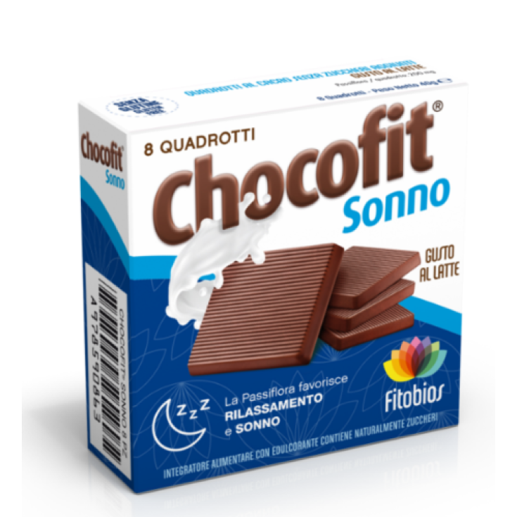Chocofit Sonno Fitobios 8 Quadrotti