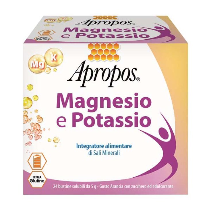 Apropos Magnesio e Potassio 24 Bustine Apropos Magnesio e Potassio 24 Bustine