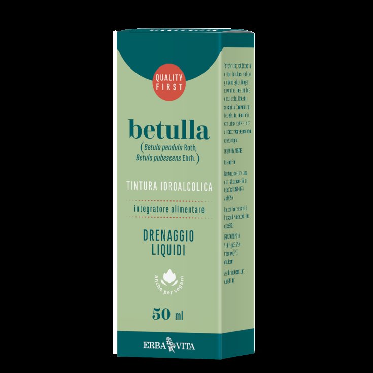Betulla Tintura Idroalcolica Erba Vita 50ml