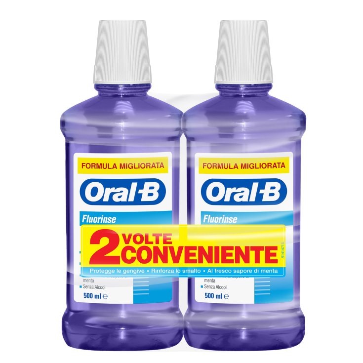 Oral-B&reg; Fluorinse Collutorio 2X500ml