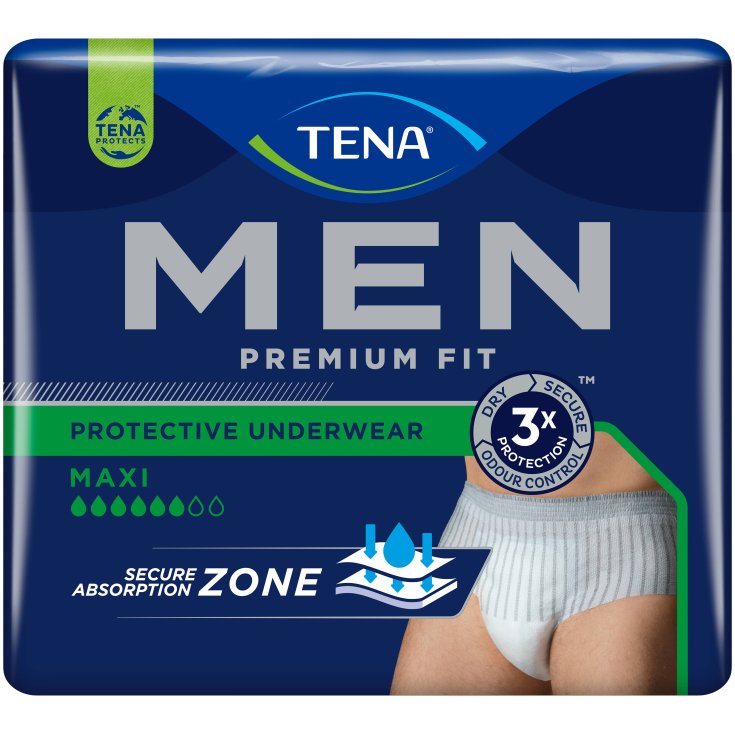 Tena Men Premium Fit Livello 4 Taglia L 8 Assorbenti Uomo