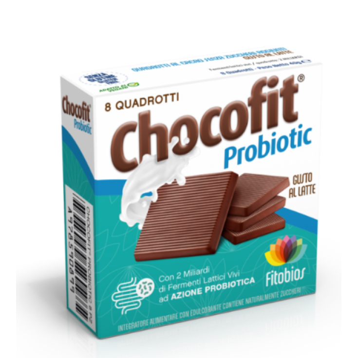 Chocofit Probiotic Fitobios 8 Quadrotti