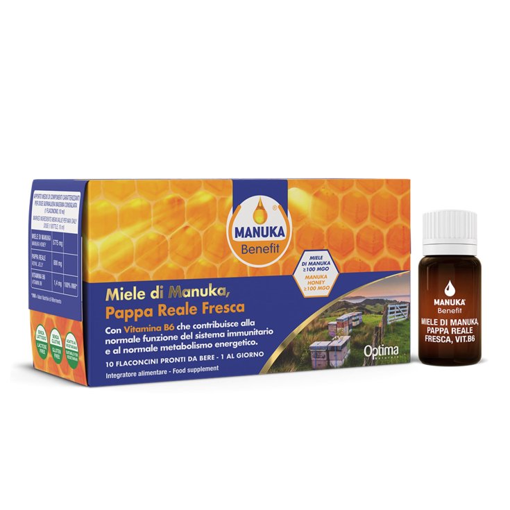 Manuka Benefit Pappa Reale Optima Naturals 10 Flaconcini