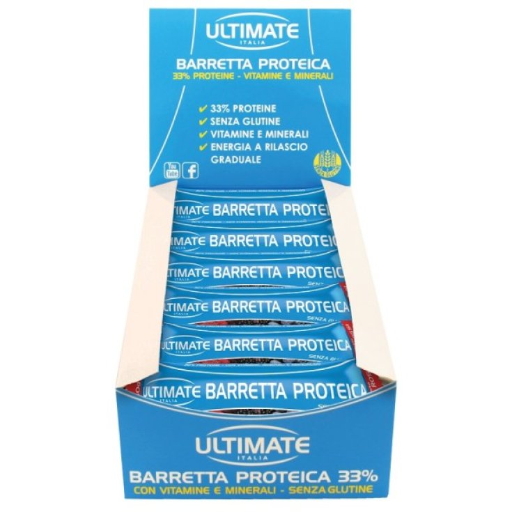 Barretta Proteica&nbsp;Frutti Rossi&nbsp;Ultimate 24x40g