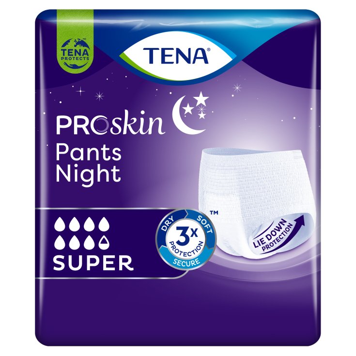 Pants Night TENA Taglia L 10 Pants