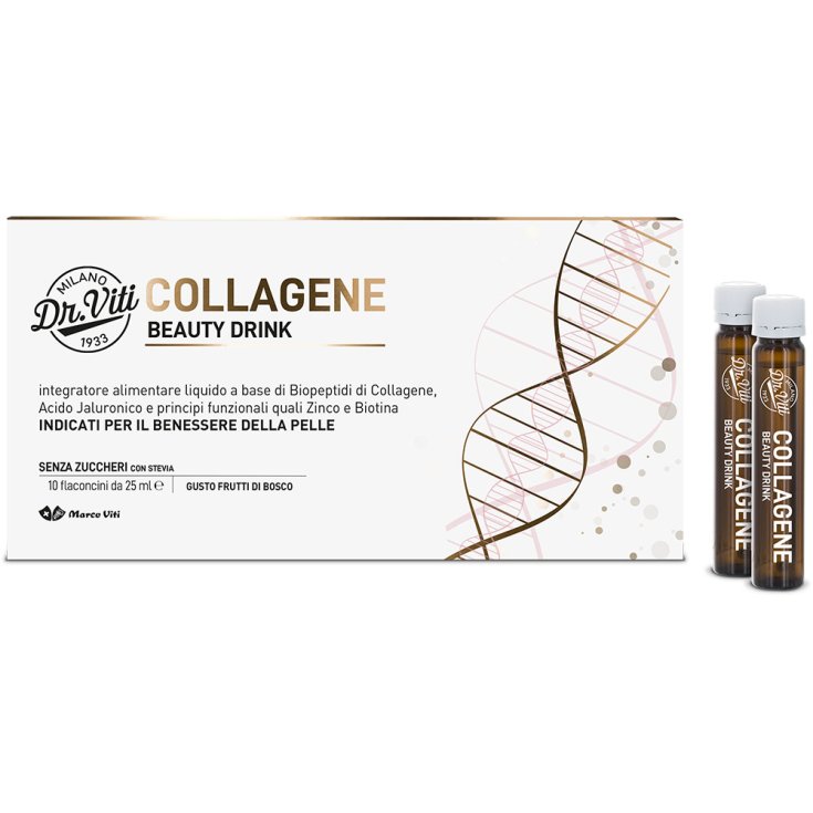 Collagene Beauty Drink Marco Viti 10 Flaconcini Collagene Beauty Drink Marco Viti 10 Flaconcini