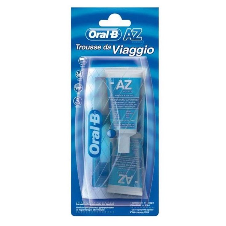 Oral-B&reg; TRAVEL PACK SPAZZOLINO + DENTIFRICIO AZ