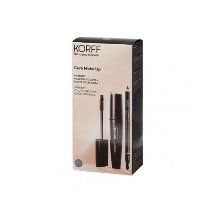 Cofanetto Mascara Volume + Matita Occhi Nera Korff
