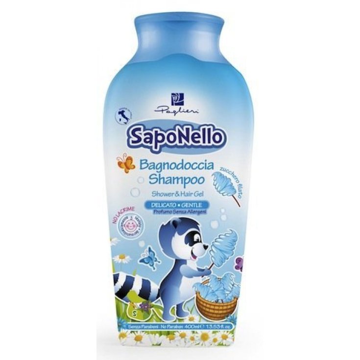 SapoNello Bagnodoccia Shampoo Zucchero Filato Paglieri 400ml