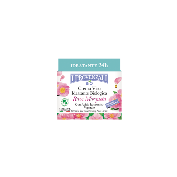 Crema Viso Idratante Biologica Rosa Mosqueta&nbsp;I PROVENZALI 50ml