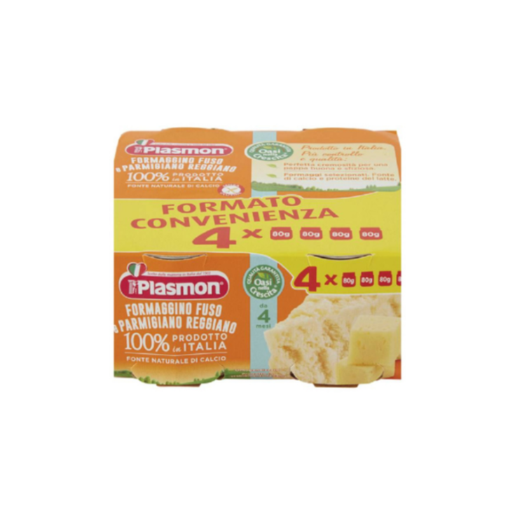 Formaggino E Parmigiano Reggiano Plasmon 4x80g