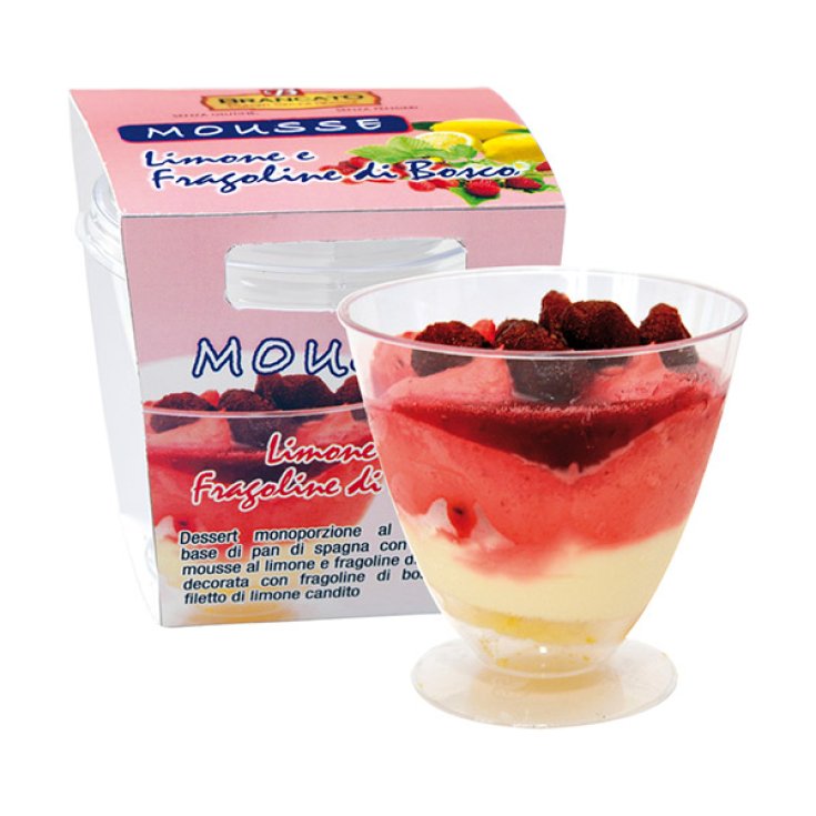 Mousse Limone e&nbsp;Fragoline di Bosco 80g
