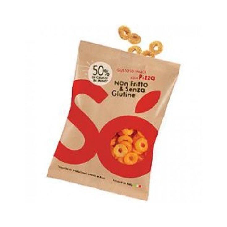 Snack di Mais e&nbsp;Riso Gusto Pizza Snack Italy 70g