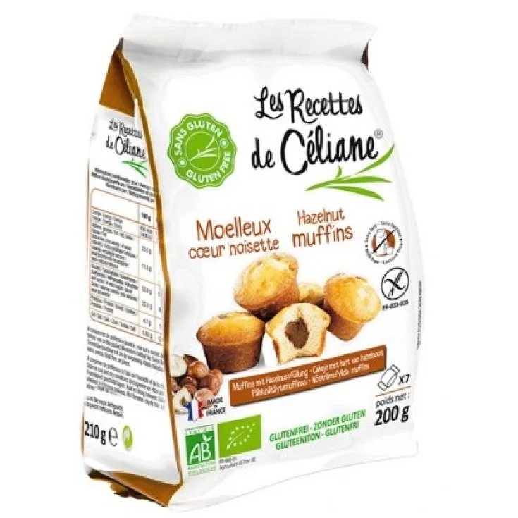 Mini Muffin alle Nocciole Les Recettese de C&eacute;liane 200g