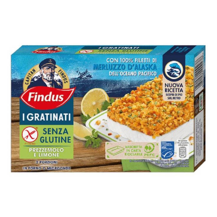 i Gratinati Senza Glutine&nbsp;Merluzzo d'Alaska Findus 380g