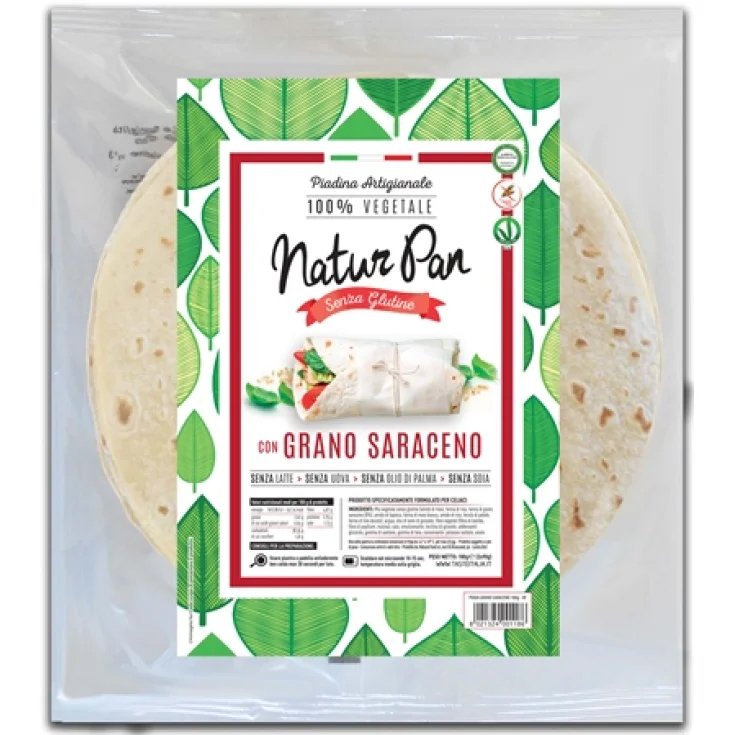 Piadina Artigianale&nbsp;Con Grano Saraceno Natur Pan 180g