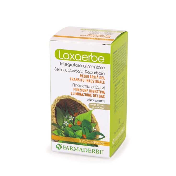 Laxaerbe FARMADERBE 100 Compresse 53,3g