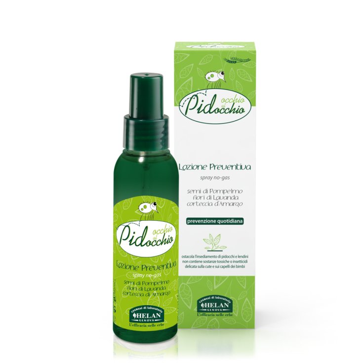 Occhio Al Pidocchio Lozione Preventiva Helan 100ml