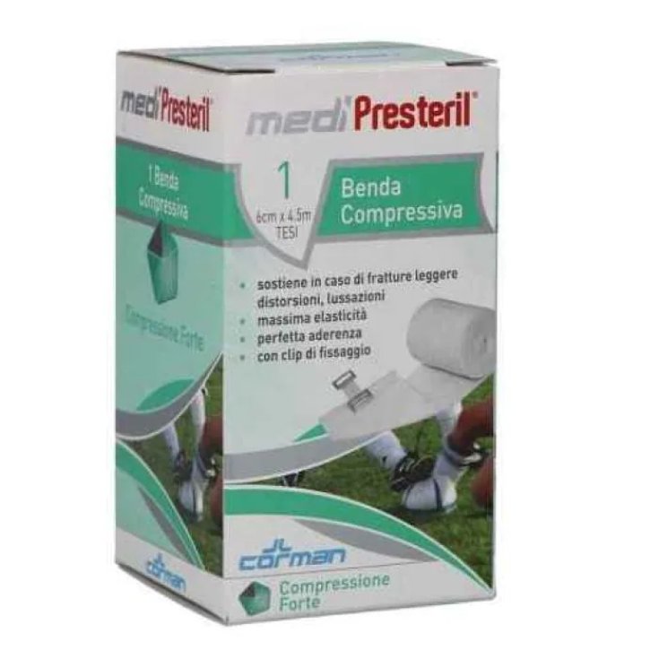 Medipresteril&reg; Benda Elastica Compressione Forte 6x450cm