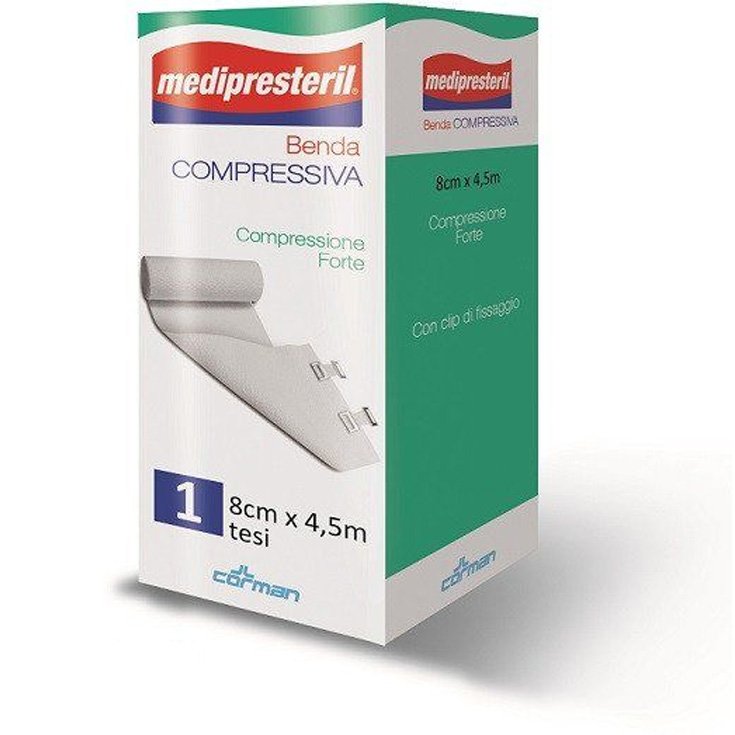 Medipresteril&reg; Benda Compressiva 8x4,5cm