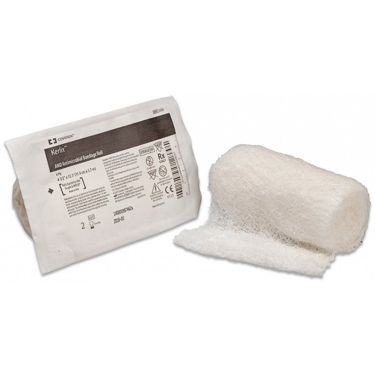 KERLIX&trade; AMD Medicazione Antimicrobica 11,4X3,7