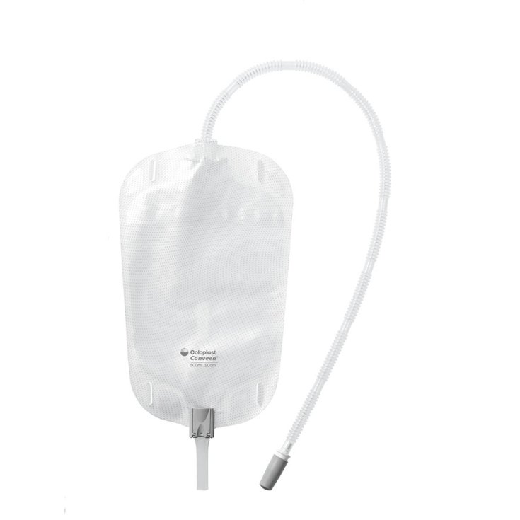 Conveen Security+ Sacca da Gamba 51610 50cm 500ml Coloplast 10 Pezzi