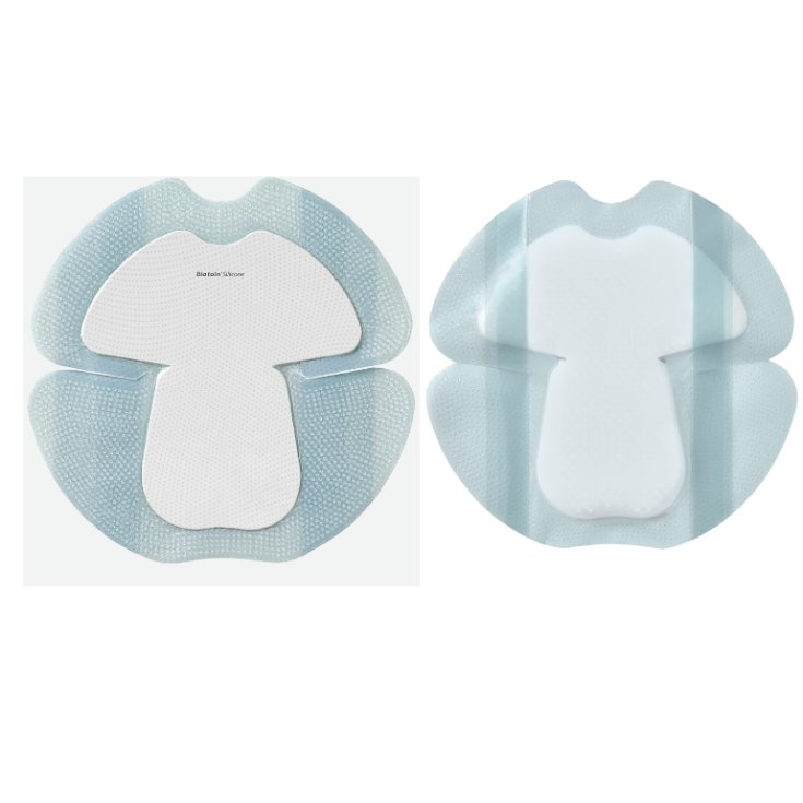 Biatain Silicone Tallone 33406&nbsp;18x18cm Coloplast 5 Pezzi