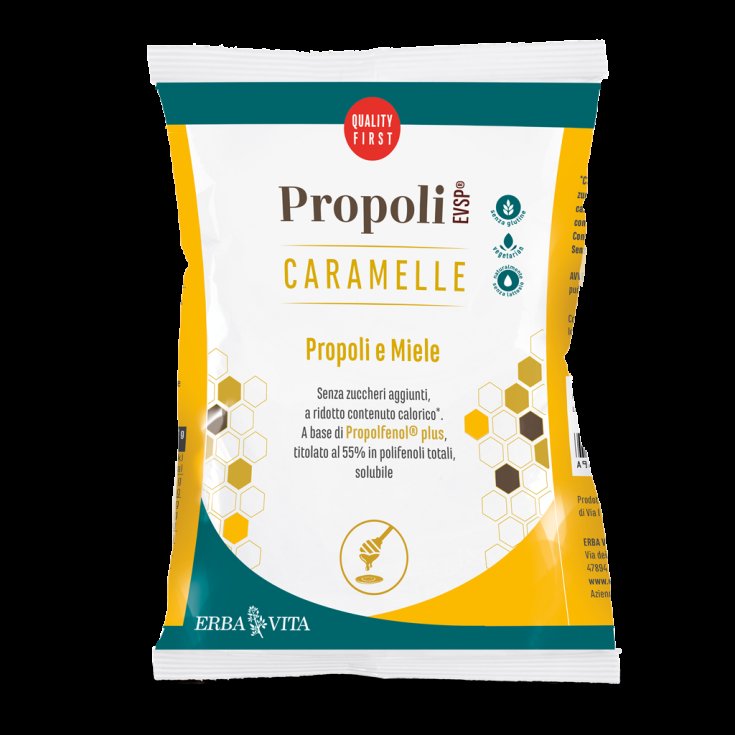 Propoli EVSP Caramelle Propoli e Miele Erba Vita 65g