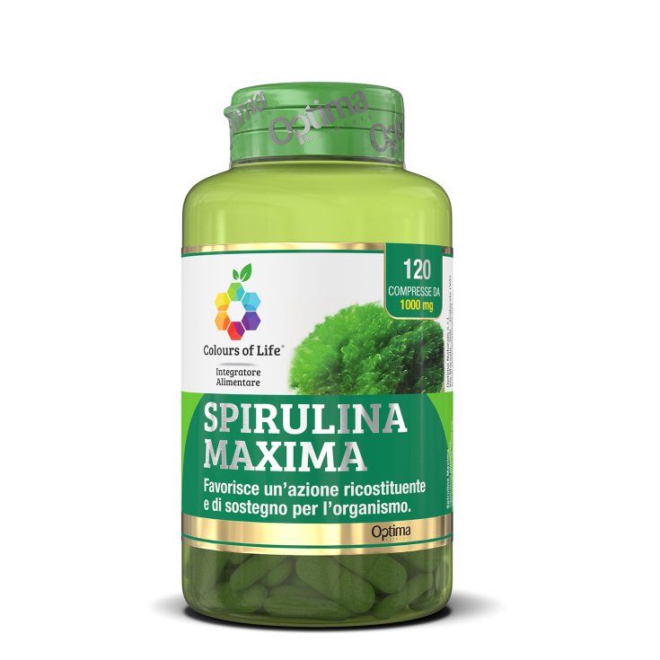 Spirulina Maxima Optima 120 Compresse