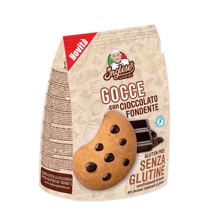 Gocce con Cioccolato Fondente Inglese 200g