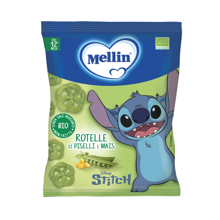 MELLIN ROTELLE DI PISELLI BIO DISNEY STITCH