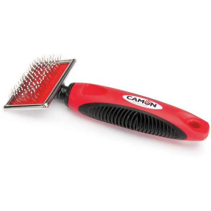 Cardatore con Denti in Acciaio e Punte Arrotondate - 60 x 45 Cm