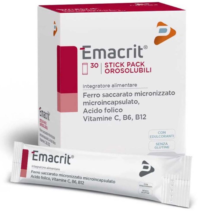 Emacrit&reg; Pharma Line 30 Stick Pack