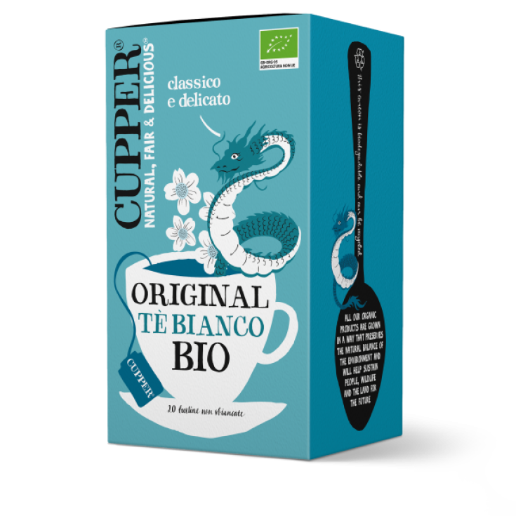 T&egrave; Bianco Classico Biologico Cupper&reg; 34g