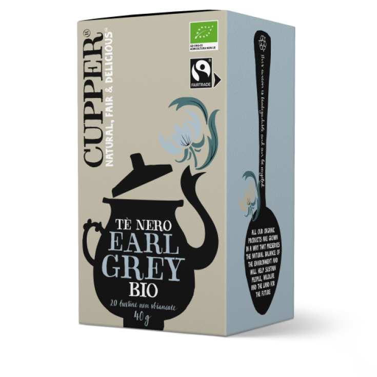 Earl Grey T&egrave; nero Biologico Cupper&reg; 40g