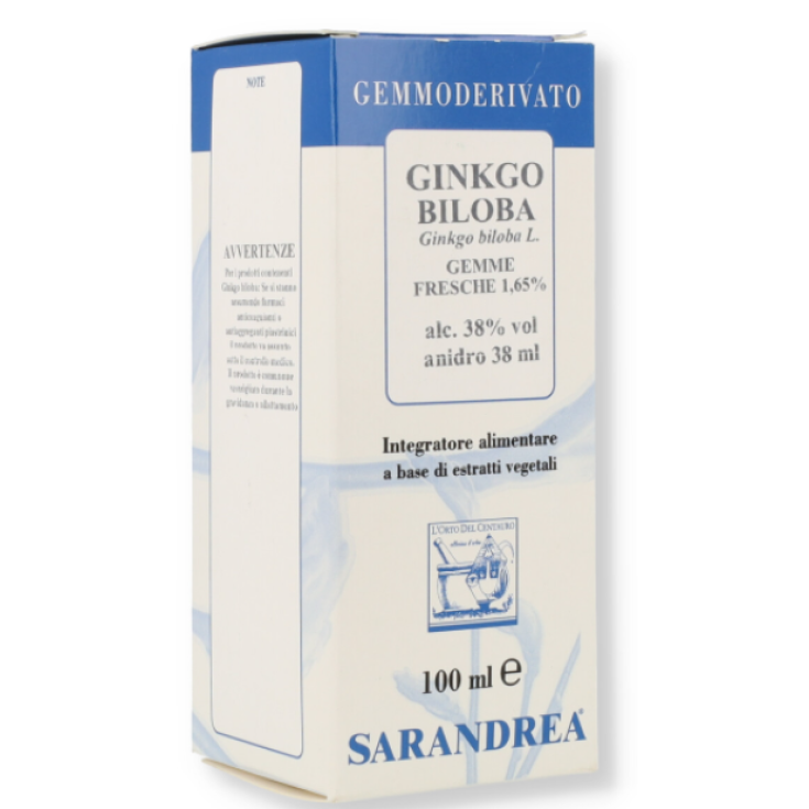 Ginkgo Biloba Gemme Fresche Sarandrea® 100ml Ginkgo Biloba Gemme Fresche Sarandrea® 100ml