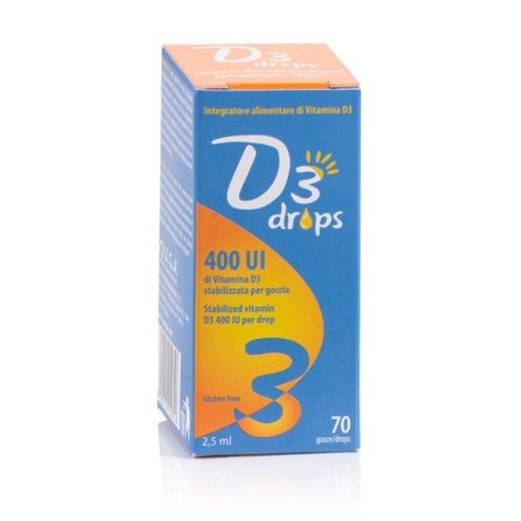 D3 Drops 400UI U.G.A. 2,5ml (70 Gocce)