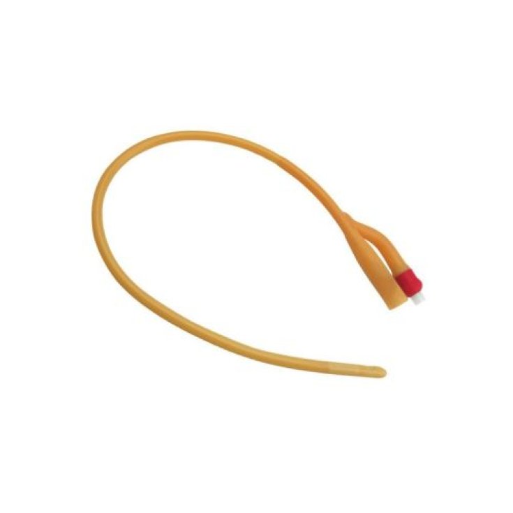 Catetere Foley Lattice Siliconato CH20 2 Vie 1 Pezzo