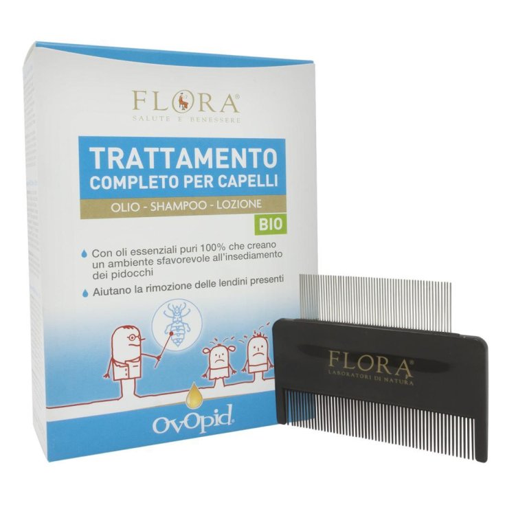 OvOpid Trattamento Completo Per Capelli Flora 1 Kit
